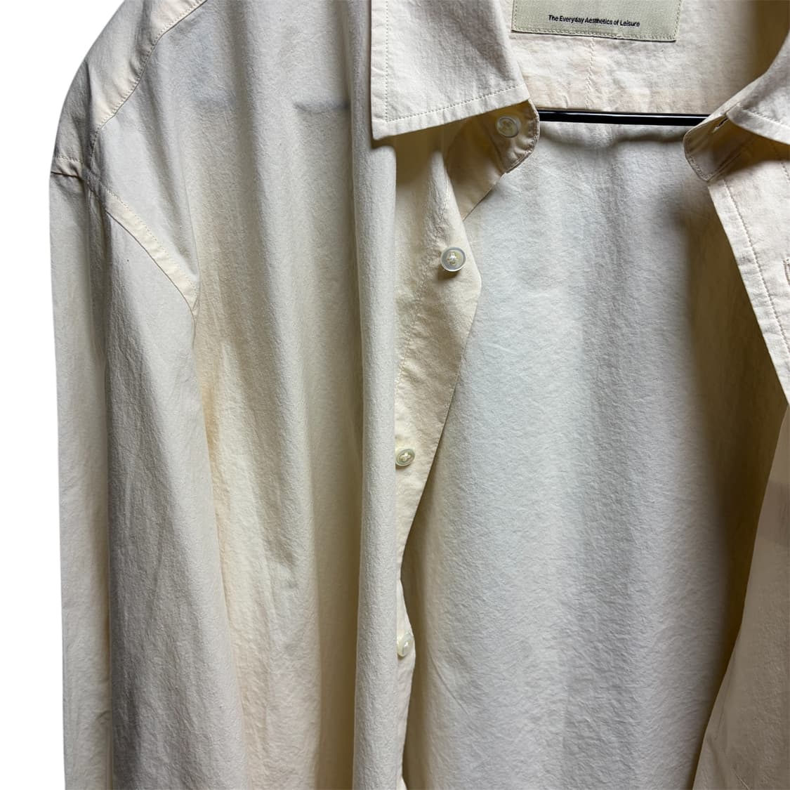 포터리 컴포트 셔츠 에크루 2 상품이미지3