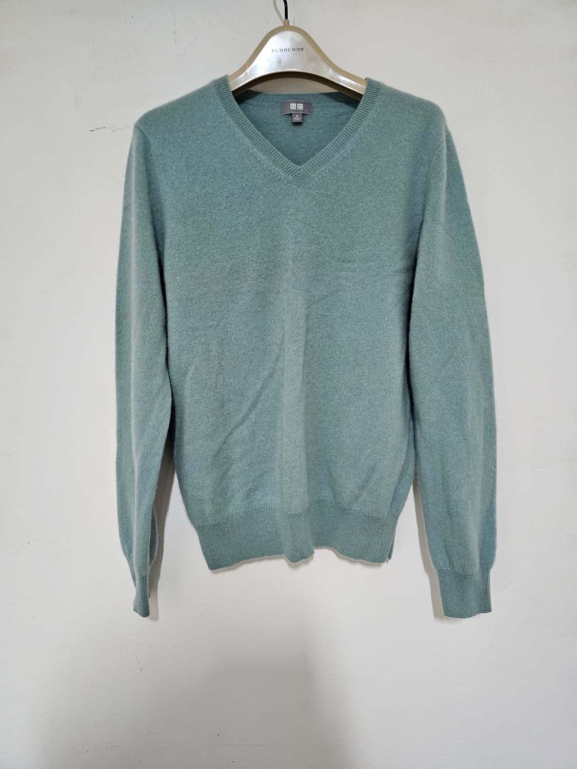 유니클로 하늘색 캐시미어100%  M  상태a급 상품이미지2