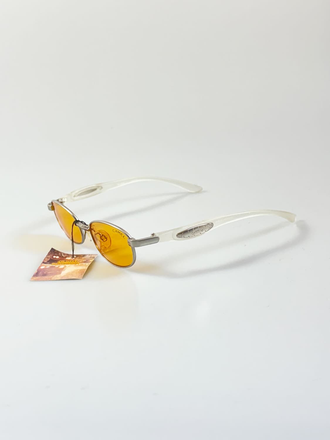 90s CAMEL 카멜 슬림 스퀘어 틴트 빈티지 선글라스 상품이미지3