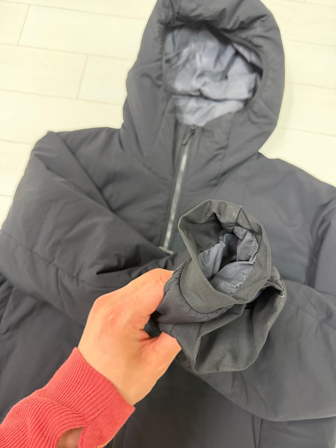 아크테릭스 프로톤 LT L 사이즈 블랙  상태 8.6/10  사진찍고 절 상품이미지3