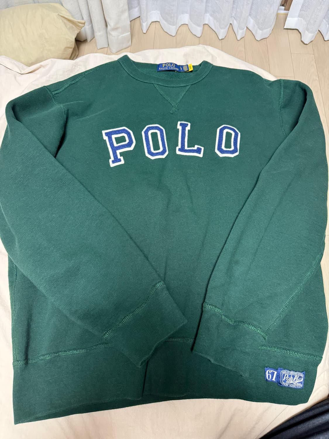 폴로 딥그린 맨투맨 상품이미지1