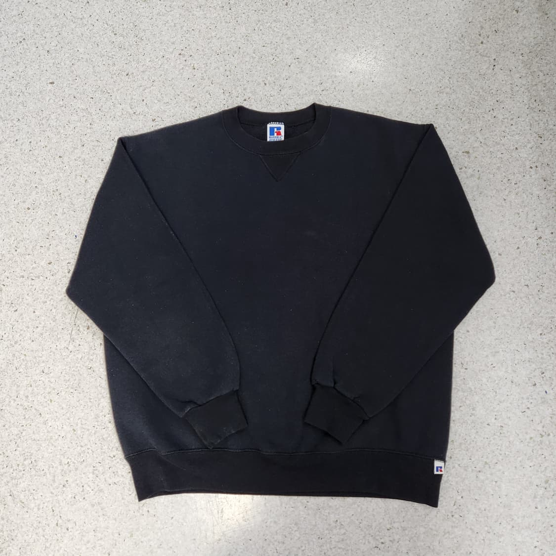 빈티지 러셀 맨투맨 XL 블랙 상품이미지1