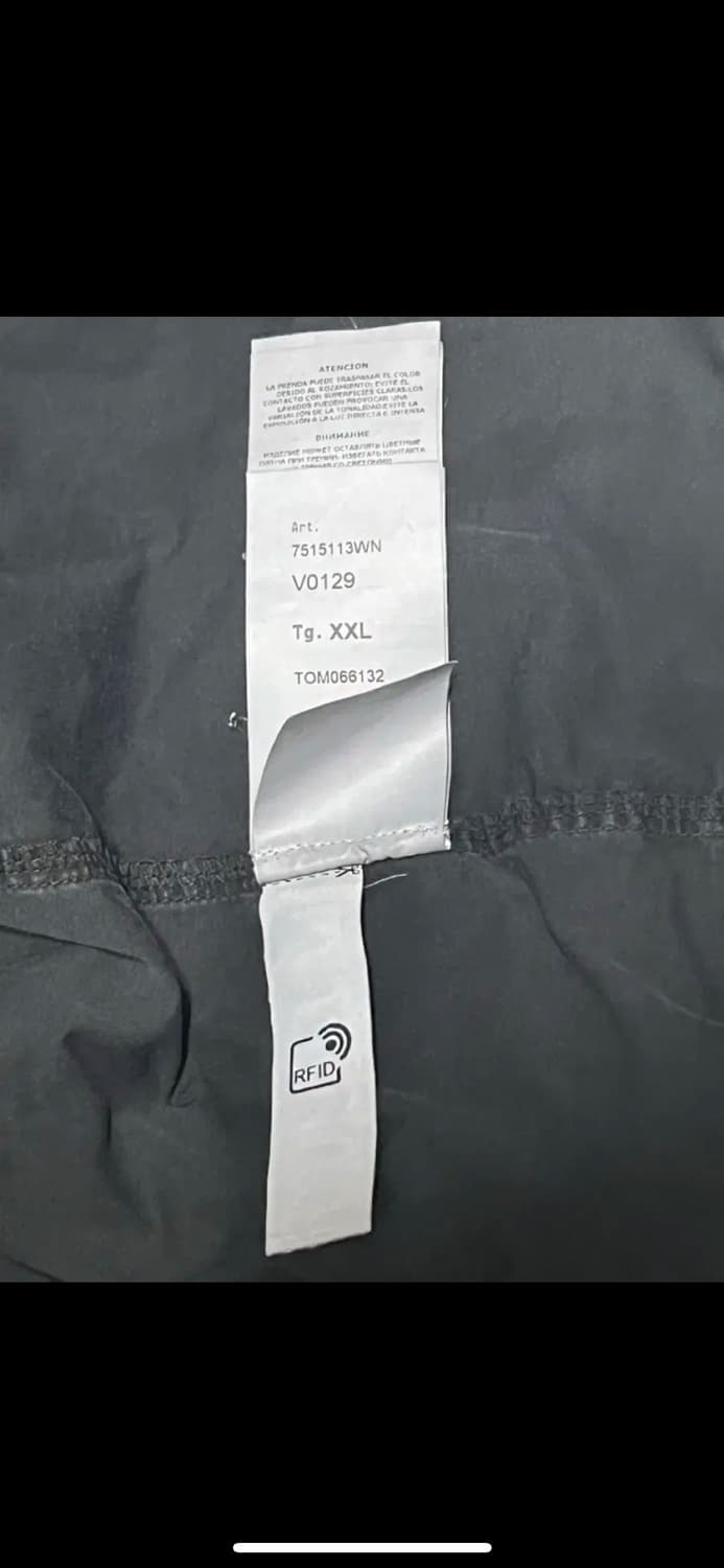 스톤아일랜드 올드이펙트 오버셔츠 21fw XXL 블랙 상품이미지5