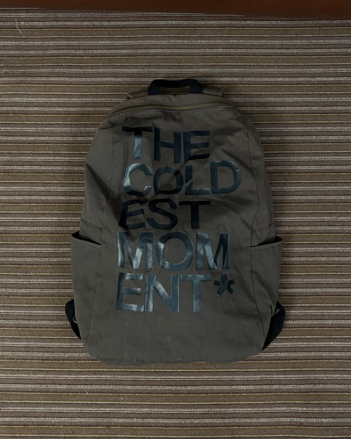 더콜디스트모먼트 TCM logo backpack (brown) 상품이미지2