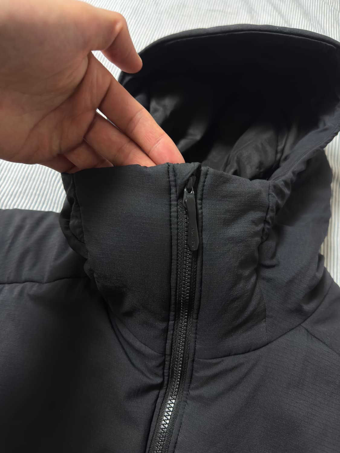 (S급) 아크테릭스 아톰 AR 후디 블랙 M 상품이미지5