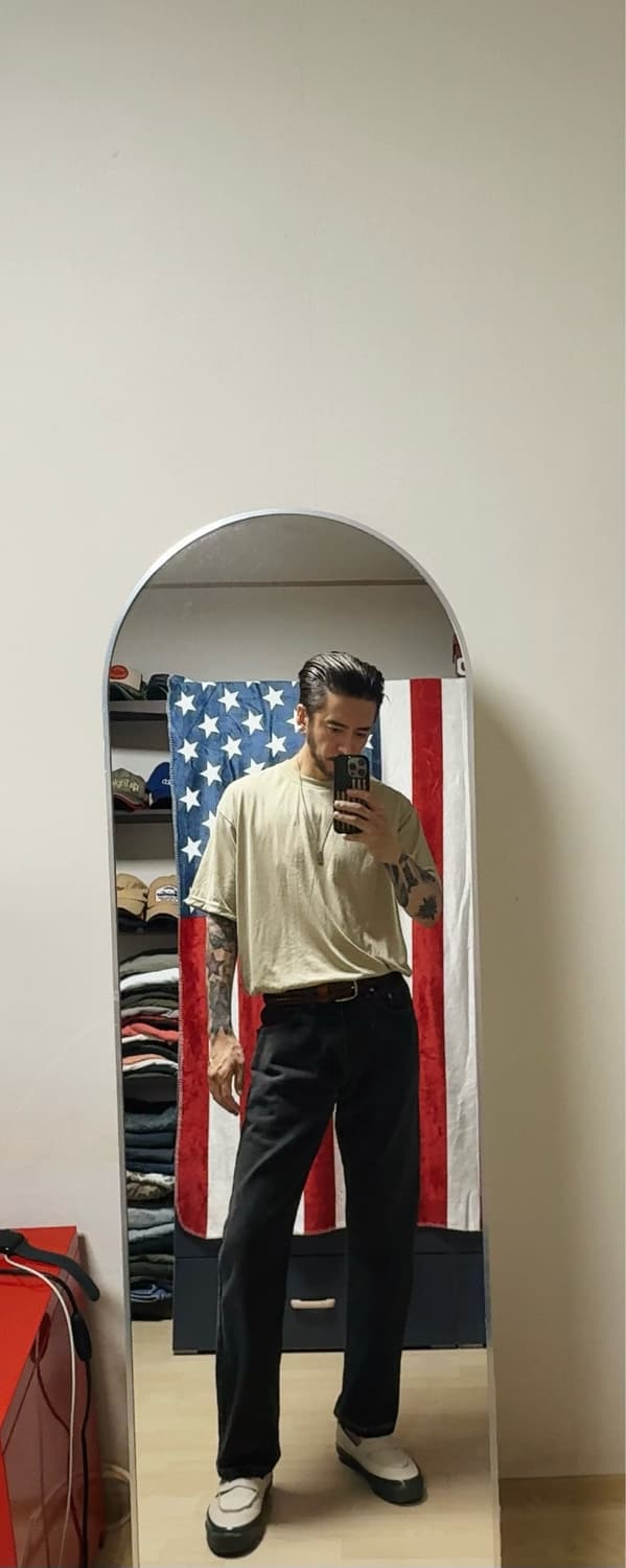 리바이스 505 빈티지 블랙 데님 팬츠 00s Levi’s [32] 상품이미지3
