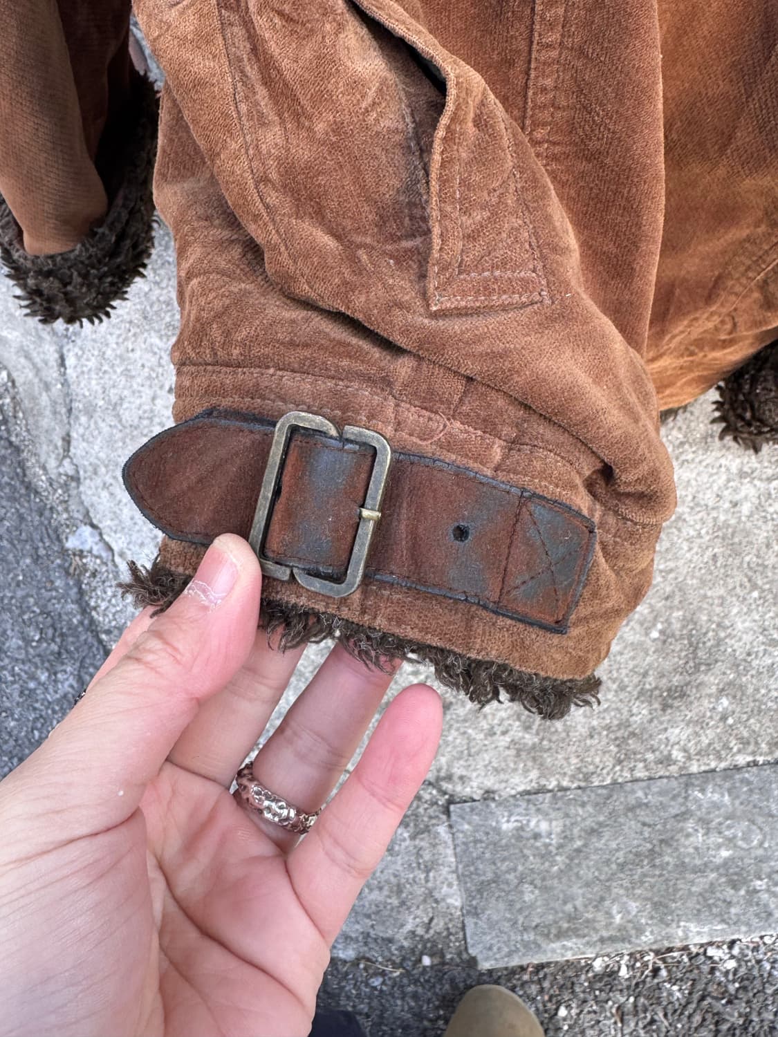 Carter's 보아 퍼 코듀로이 바이커 자켓  상품이미지7