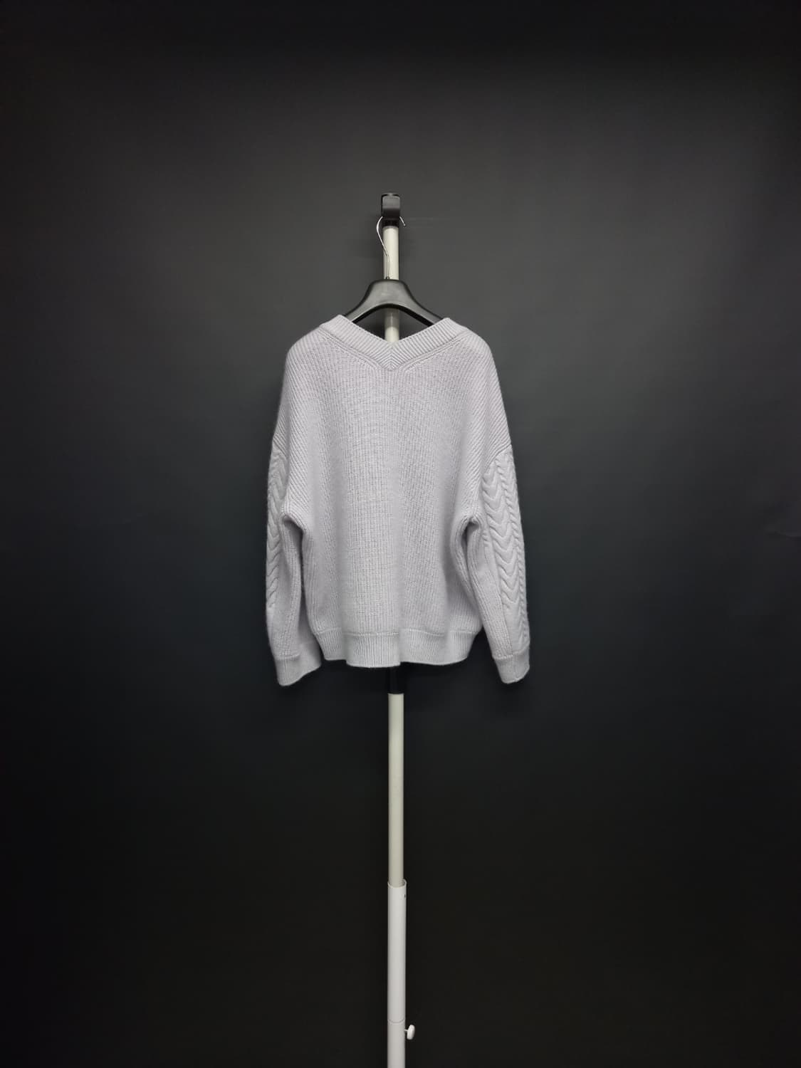 시스템 춘추동 라벤더 모 니트 풀오버 F 33-77 상품이미지2