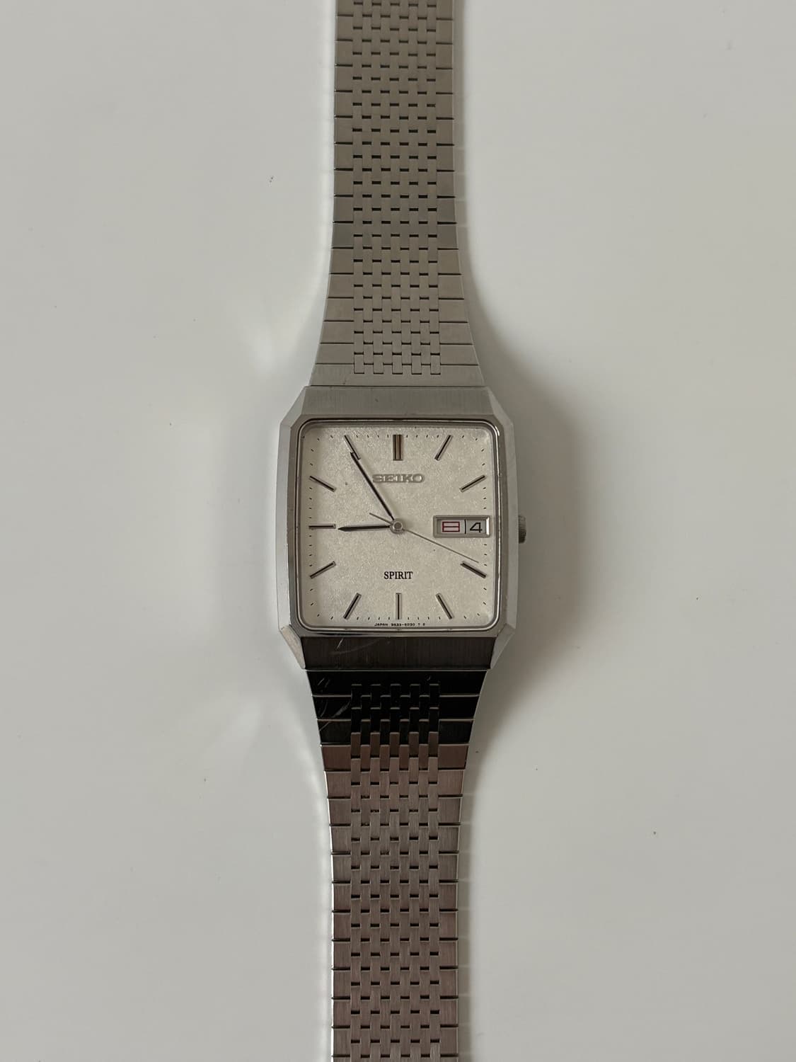 1990s Spirit Snowflake Dial Square Quart 상품이미지3