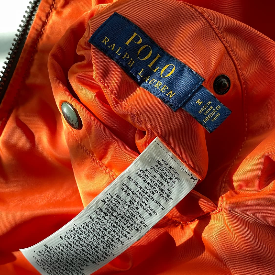 폴로 랄프로렌 아이코닉 MA-1 봄버 자켓 상품이미지8