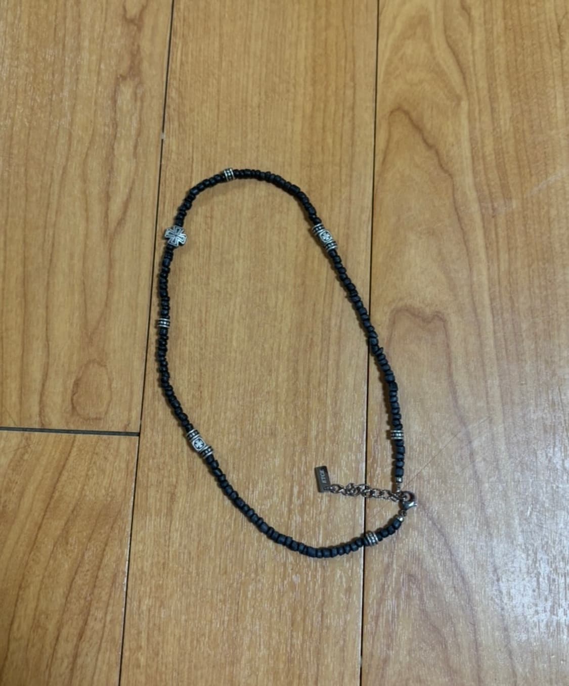 ETCE 크로스 비즈 목걸이 CROSS BEADS NECKLACE 상품이미지2