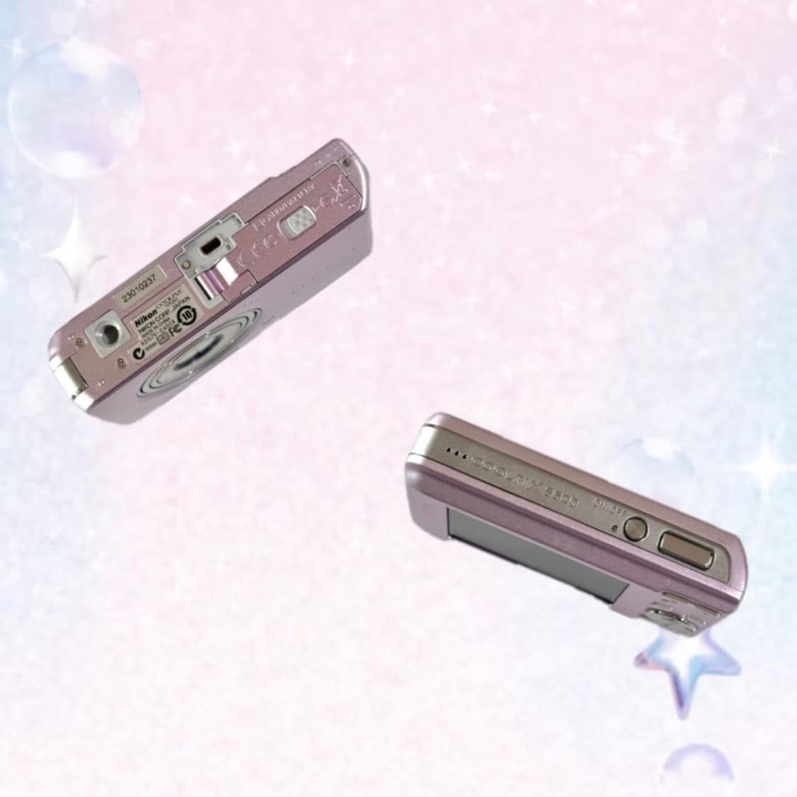 [급처🫧]니콘 쿨픽스 S520 핑크 빈티지 디지털 카메라 상품이미지2
