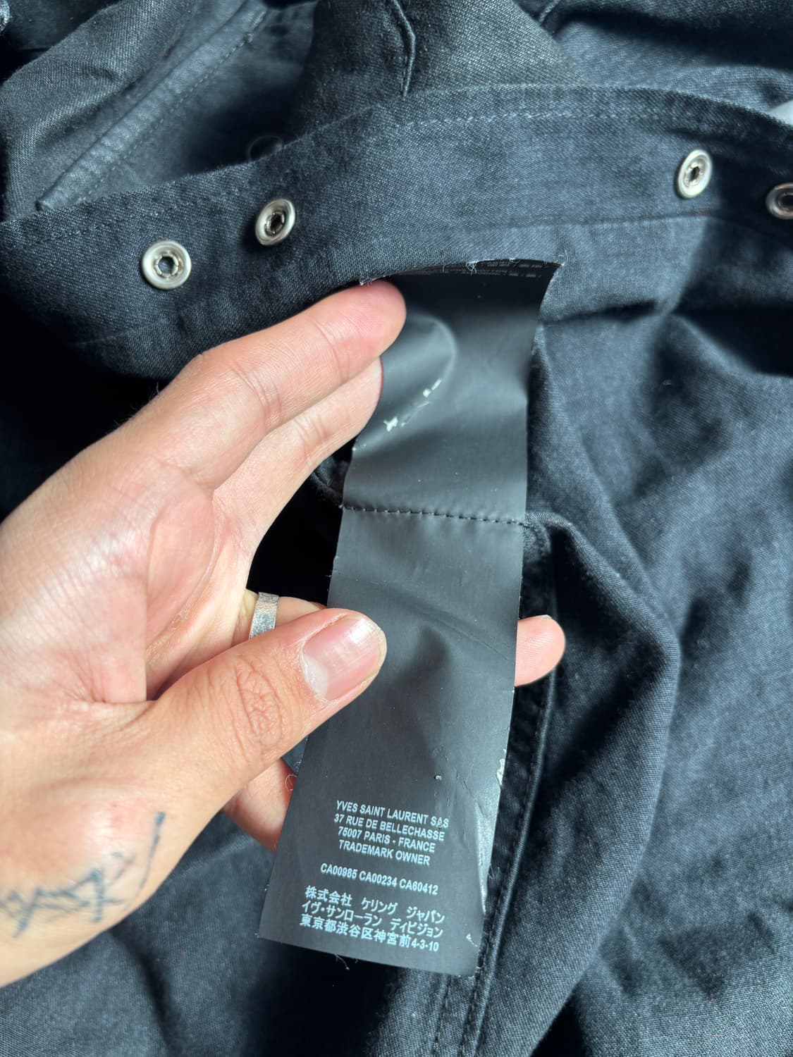 Snap Buttons Coated Western Shirt 상품이미지9