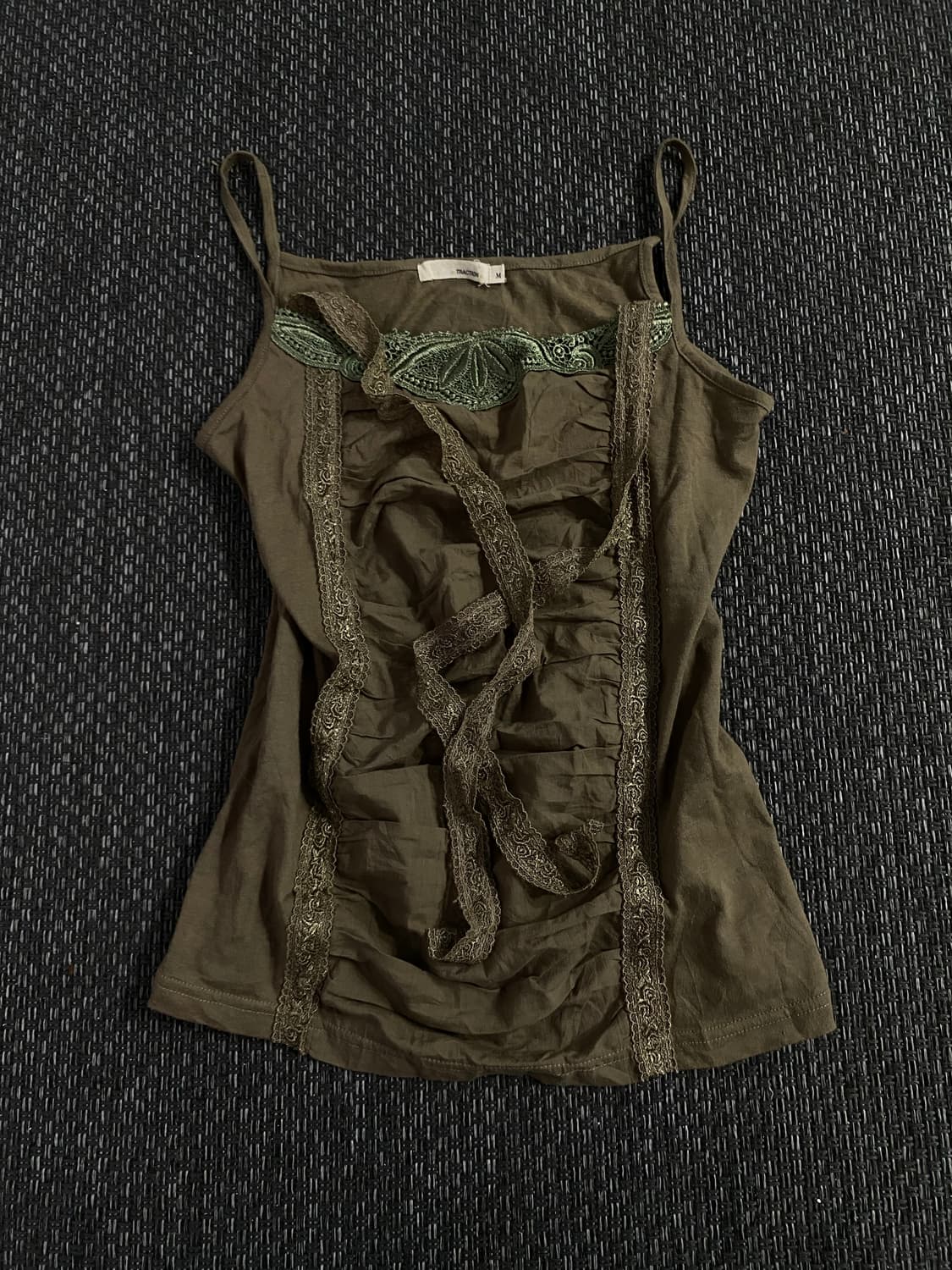 Fairy Grunge Mood shirring Lace Sleevele 상품이미지5
