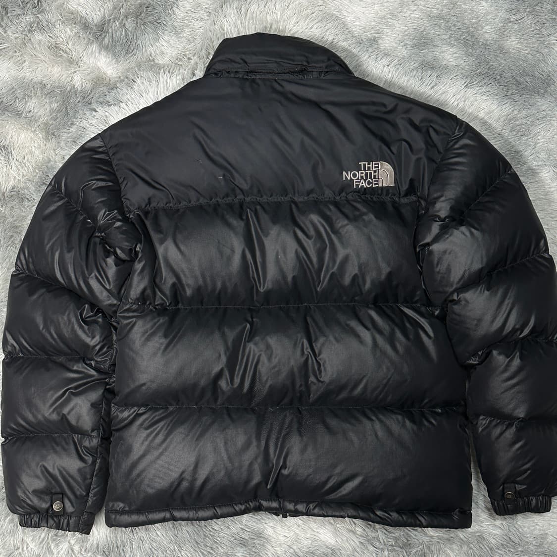 노스페이스 700 눕시 블랙 숏패딩 s 상품이미지3