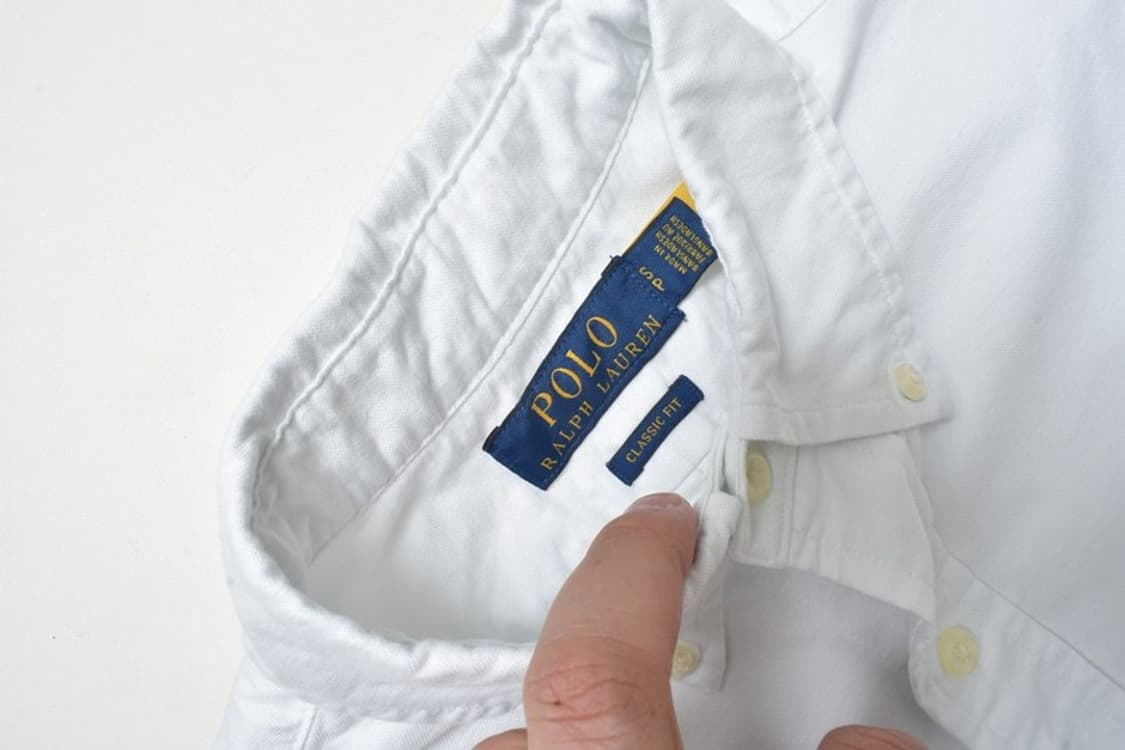 폴로 랄프로렌 큐알 화이트 셔츠 남방 S N1187 상품이미지4