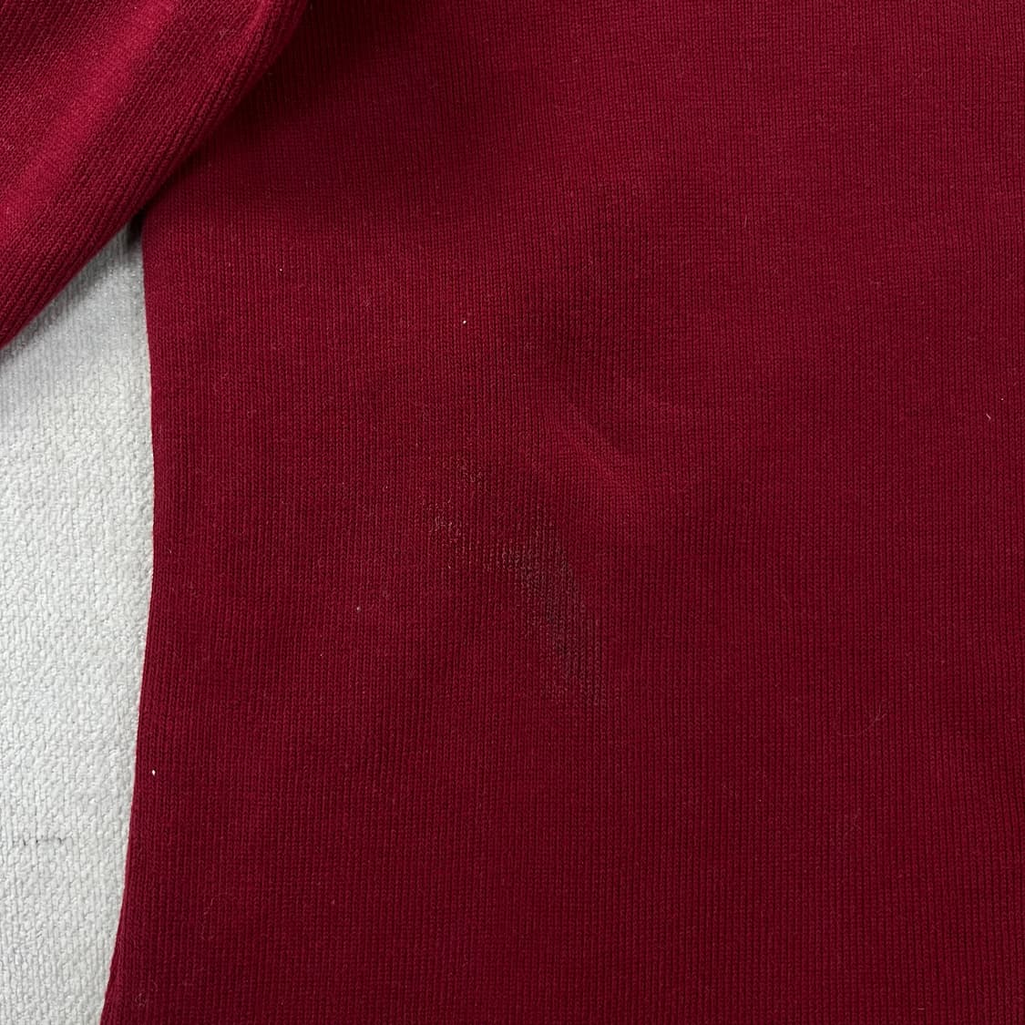 100 폴로랄프로렌 버건디 반집업 니트 상품이미지6