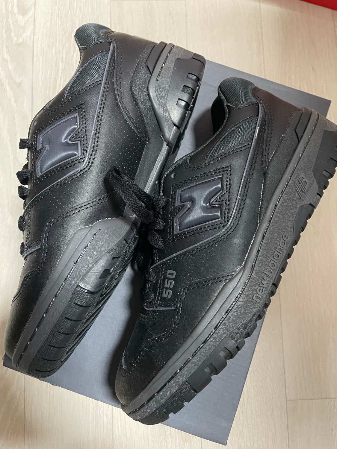 뉴발란스 550 블랙 245 상품이미지4