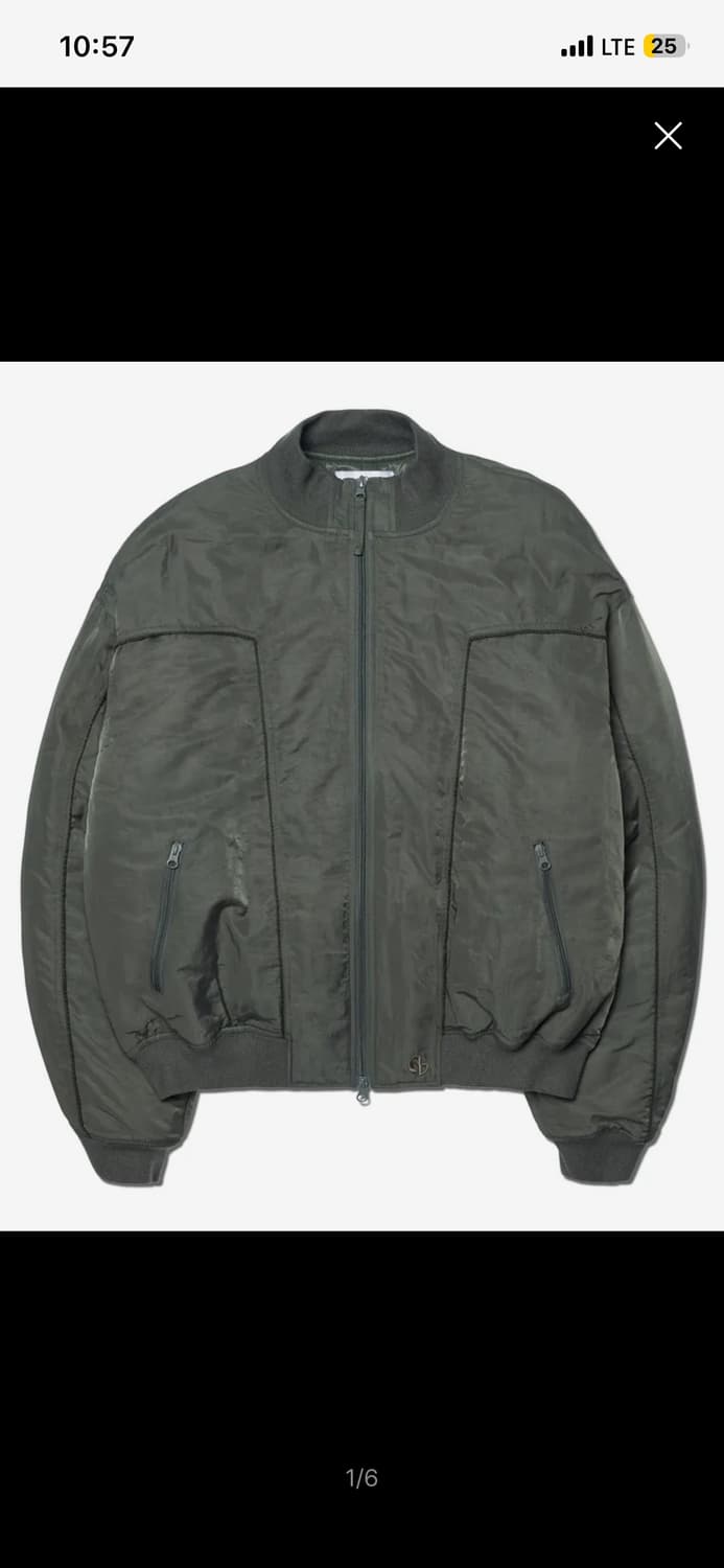 노매뉴얼 L.W BOMBER JACKET - DEEP KHAKI 상품이미지1