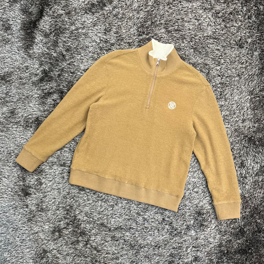 지포어 울 하프넥 방풍 니트 티셔츠 (XL) 상품이미지1