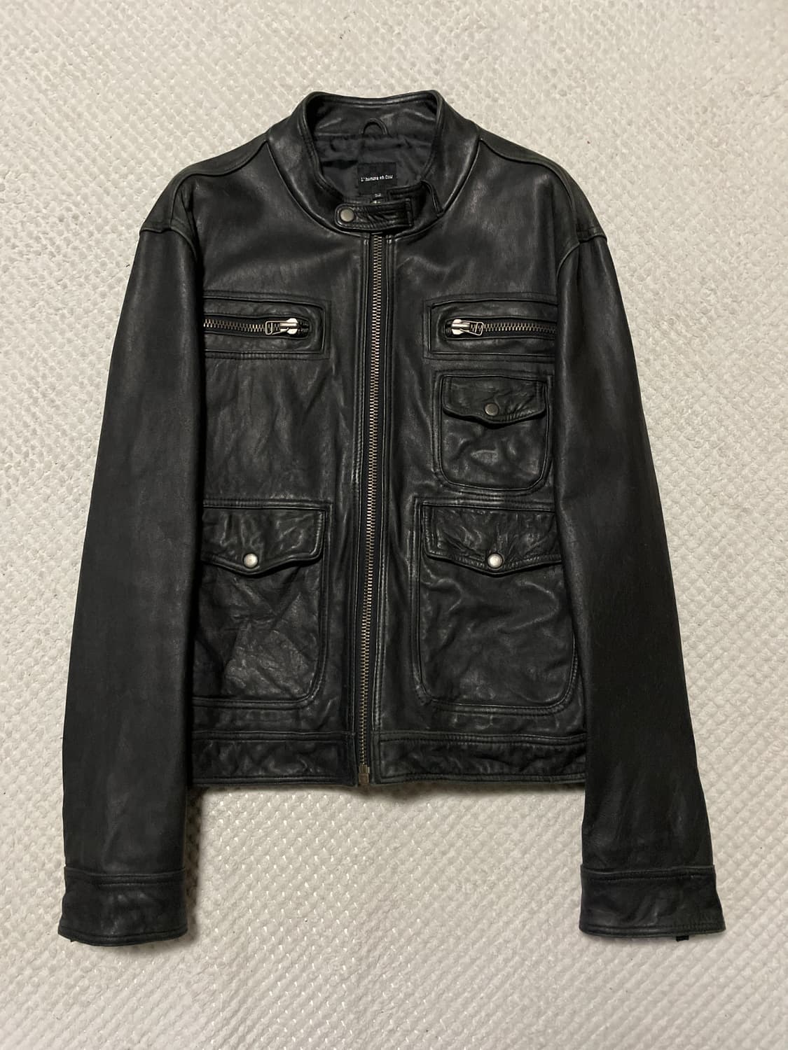 [52] L'homme en cuir 웨스턴 무드 소가죽 포켓 레더 상품이미지1