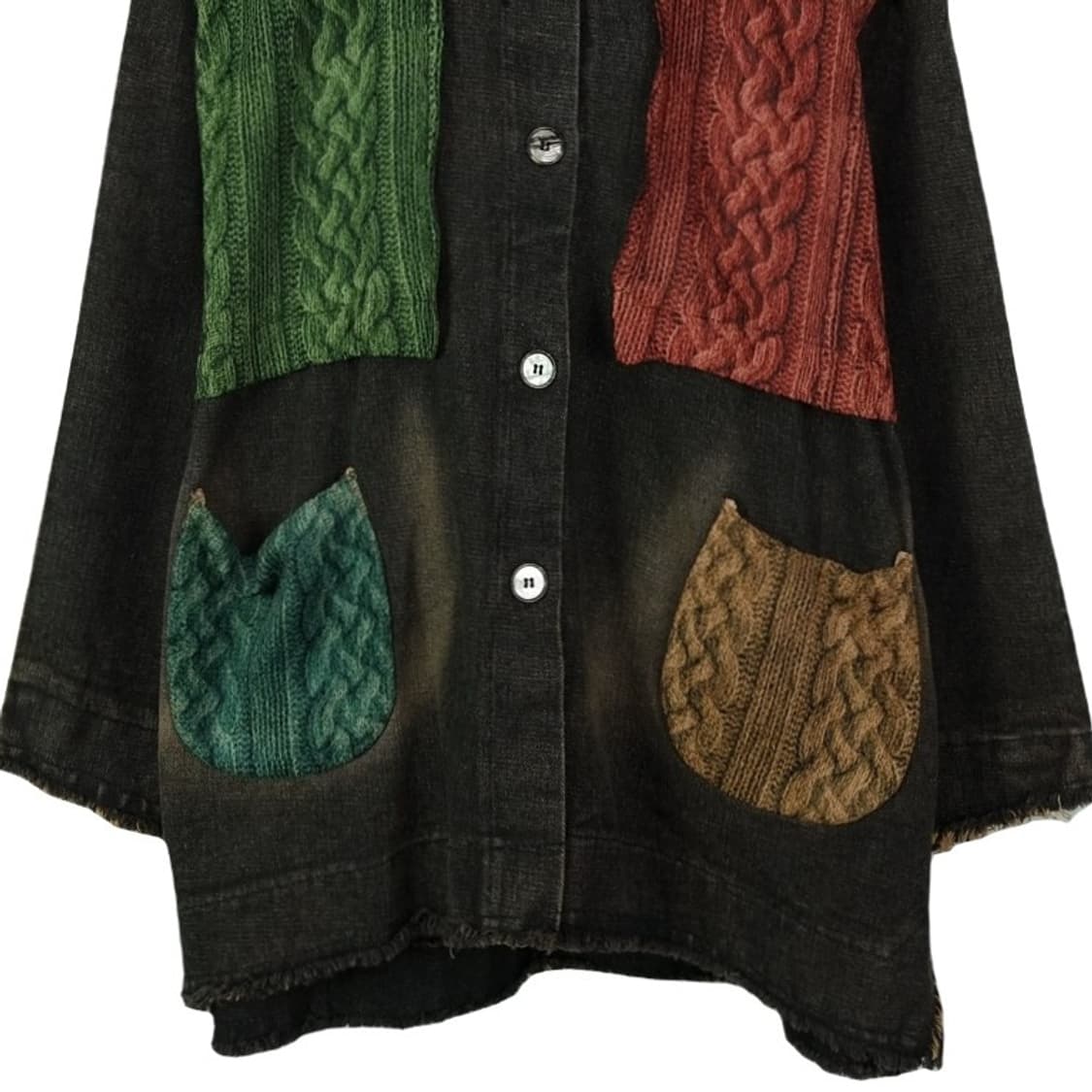 [빈티지] 패턴 프린팅 빈티지 자켓 M18719 상품이미지5