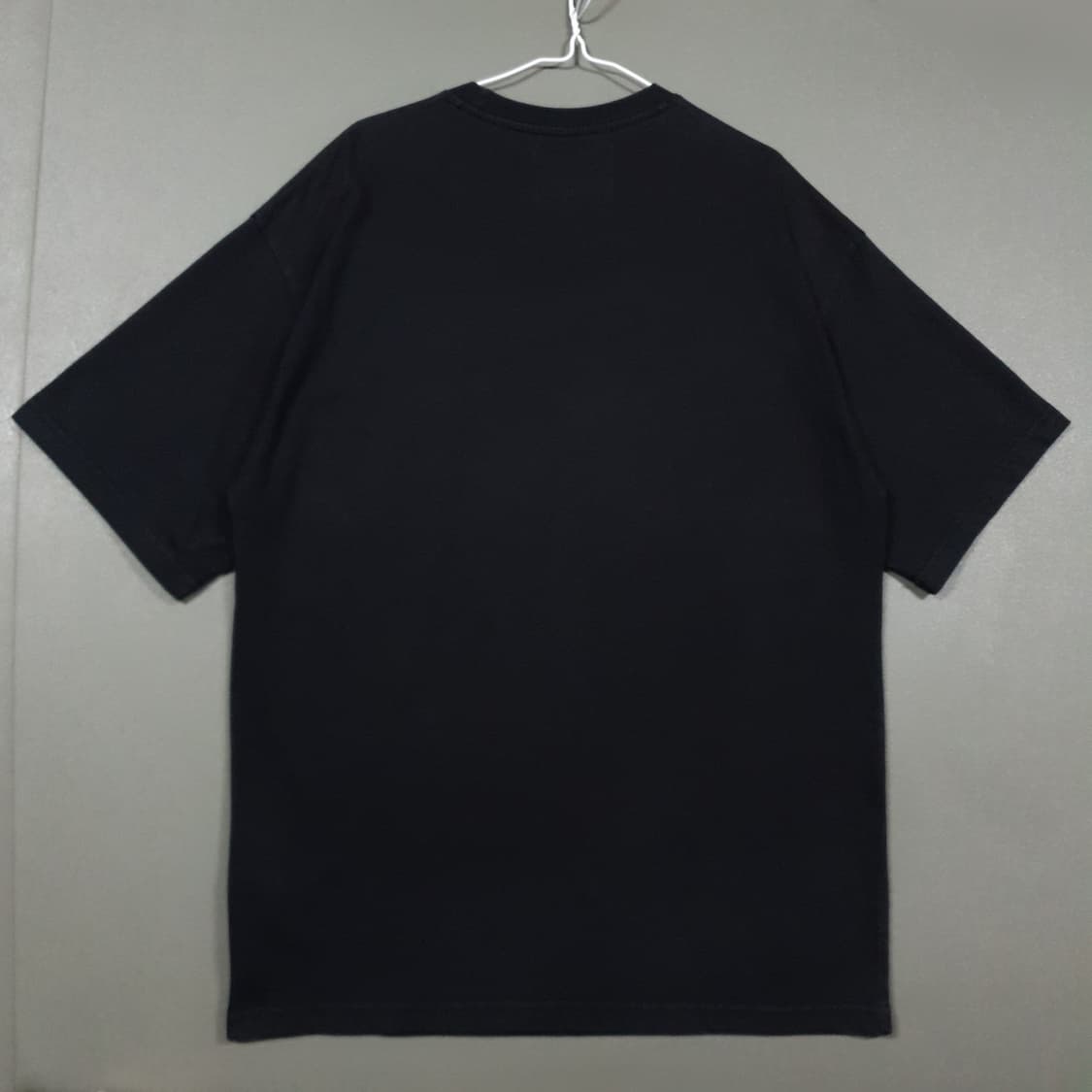 L) 본투윈 블러 B 빅로고 오버핏 풀오버 반팔 티셔츠 블랙 1 상품이미지8