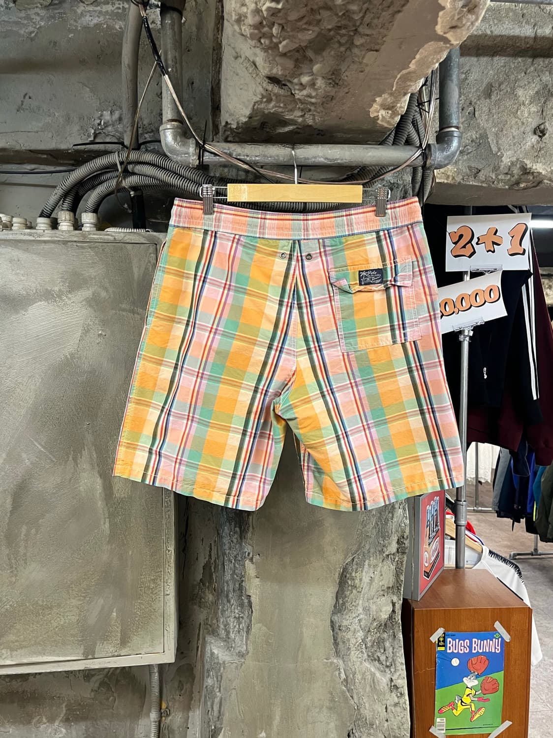 폴로 랄프로렌 멀티 체크 하프 팬츠 S #csz3717 상품이미지2