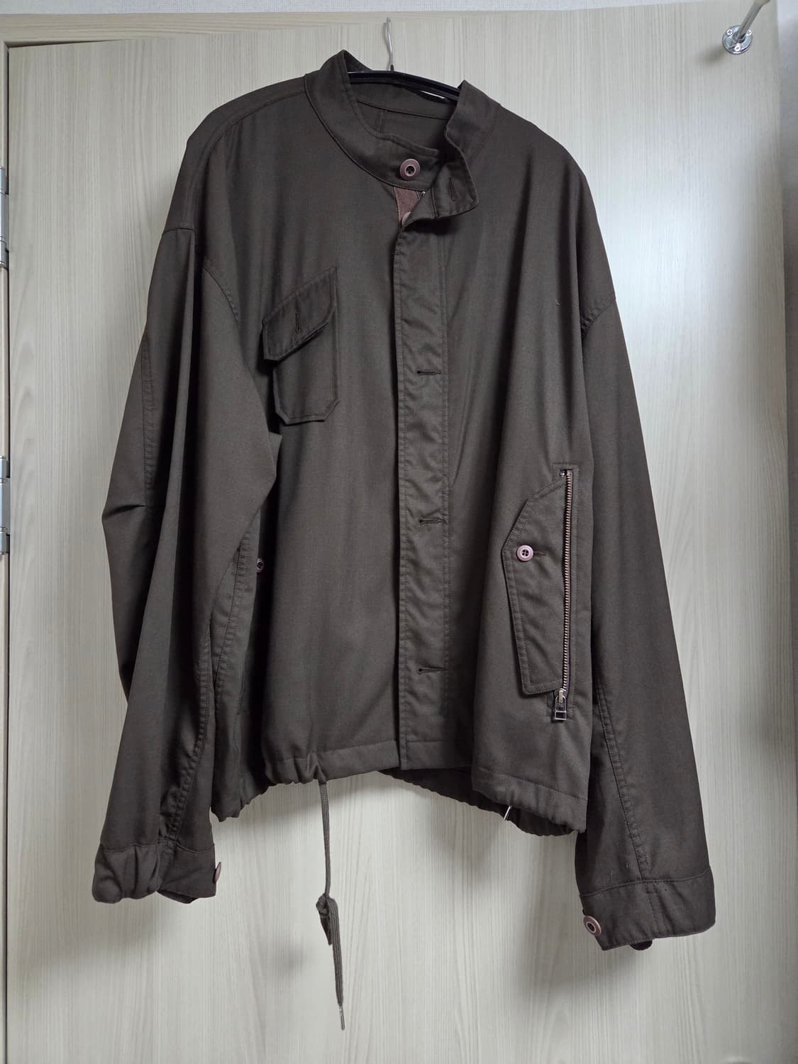 이얼즈어고 울 랜드파카 브라운 M 상품이미지2