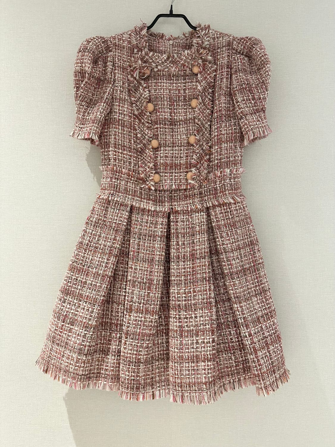 마담드잔느 트위드 원피스 상품이미지1