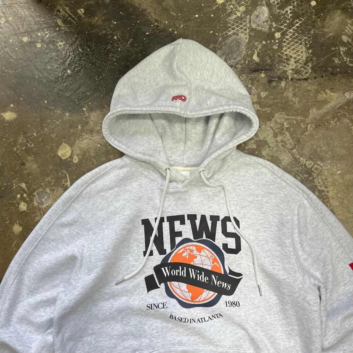 95) CNN 후드티 후드티셔츠 남녀공용 상품이미지4