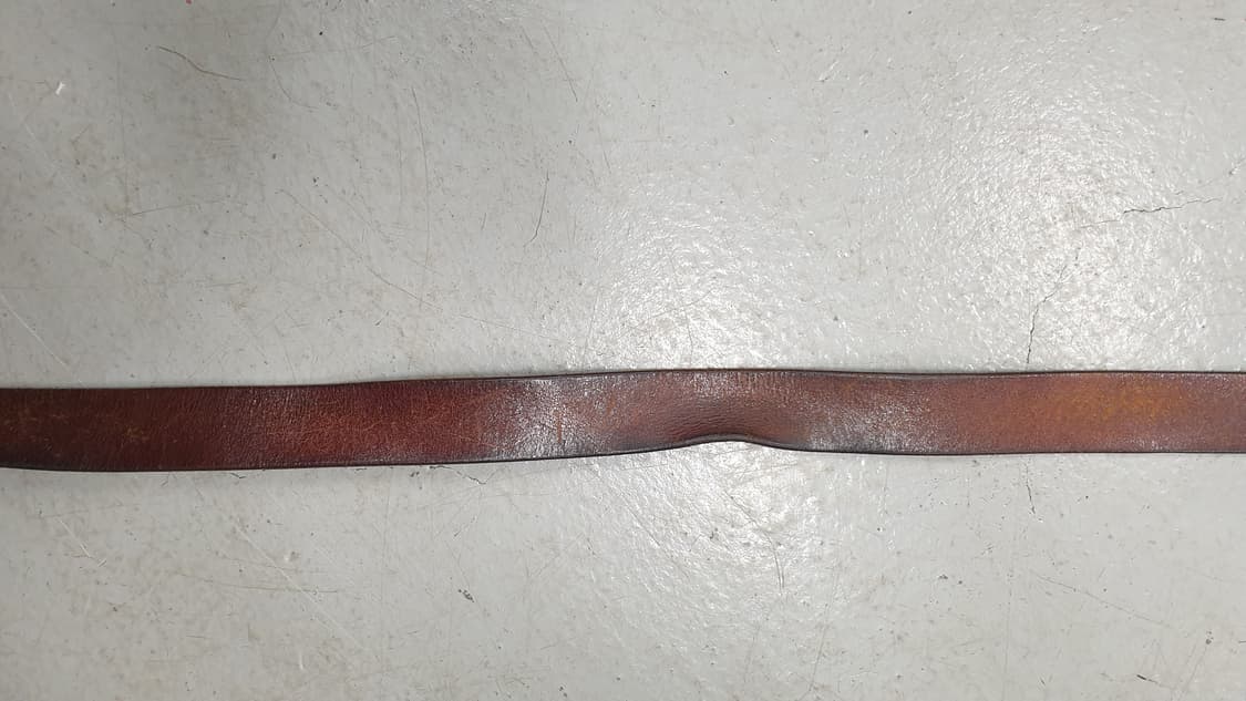 빈티지  금장버클가죽 벨트 상품이미지3