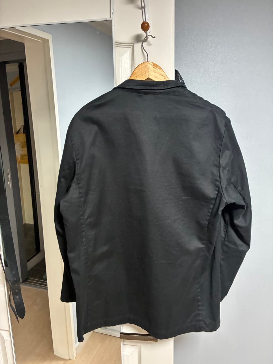 무인양품 케이폭 자켓 XL 블랙 상품이미지2