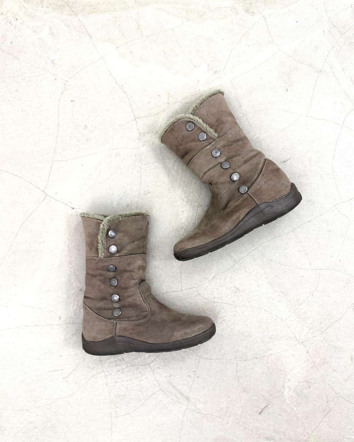 vintage suede boots 상품이미지3