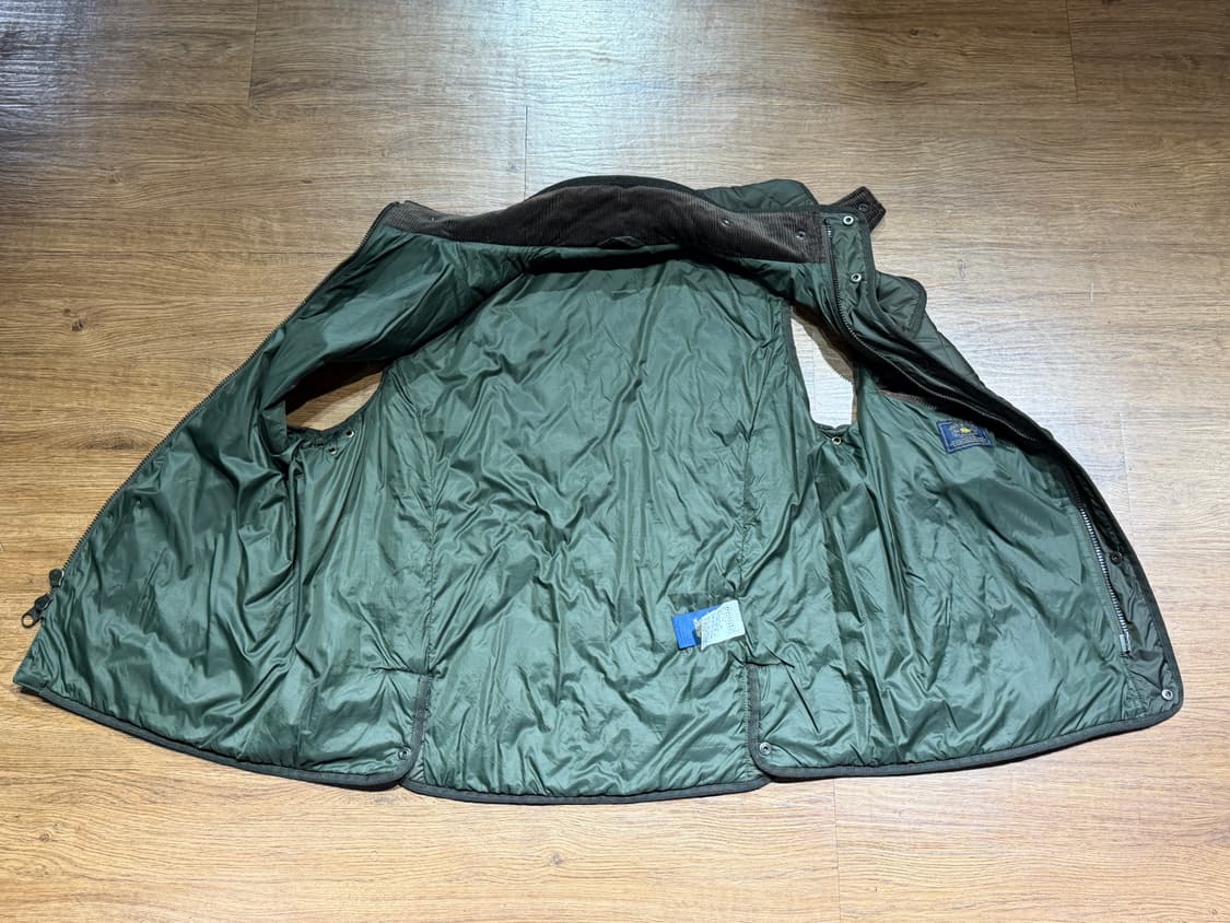 폴로 퀼팅 베스트 올리브 상품이미지3