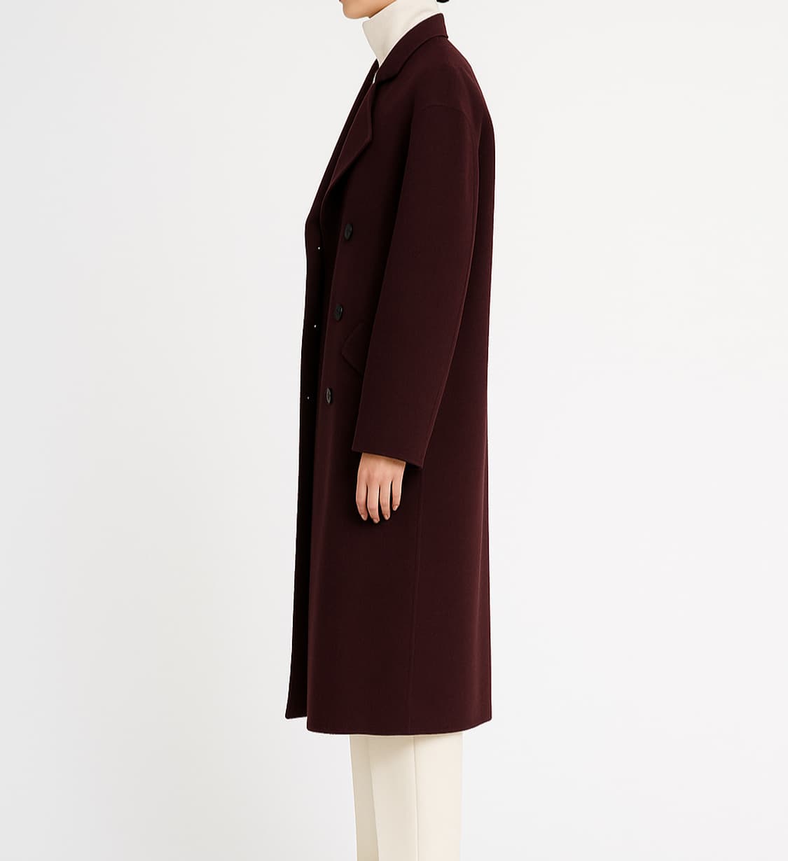 띠어리 Theory 캐시미어 블렌드 벨트 더블 코트 상품이미지3