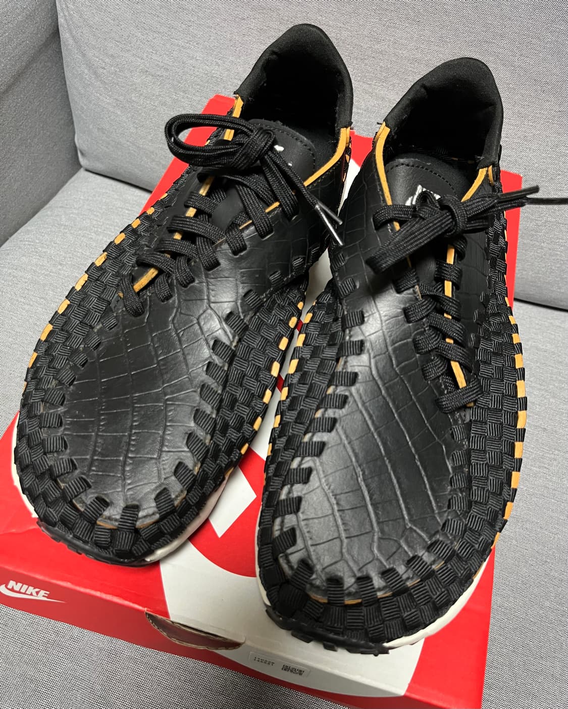 @새상품@ 나이키 풋스케이프 우븐 블랙 상품이미지1