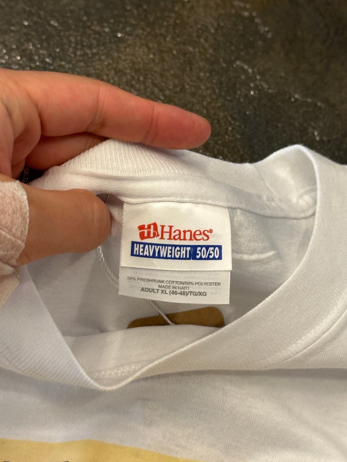Hanes ARMY printing T shirts 빈티지 반팔티 XL 상품이미지4