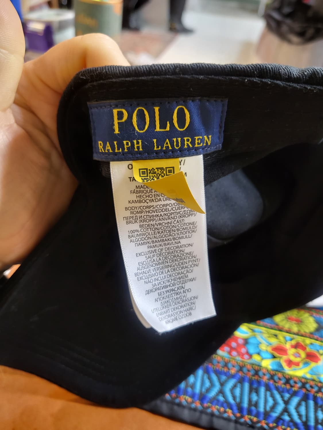 폴로랄프로렌 레드포니 코튼치노 볼캡 상품이미지4