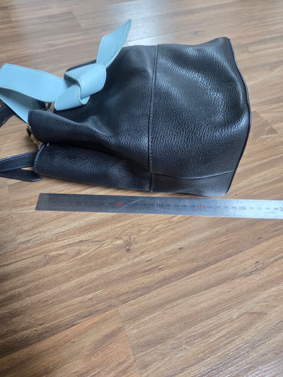 오스트카카 - 리카23 소가죽 버킷백 (민트) 상품이미지5