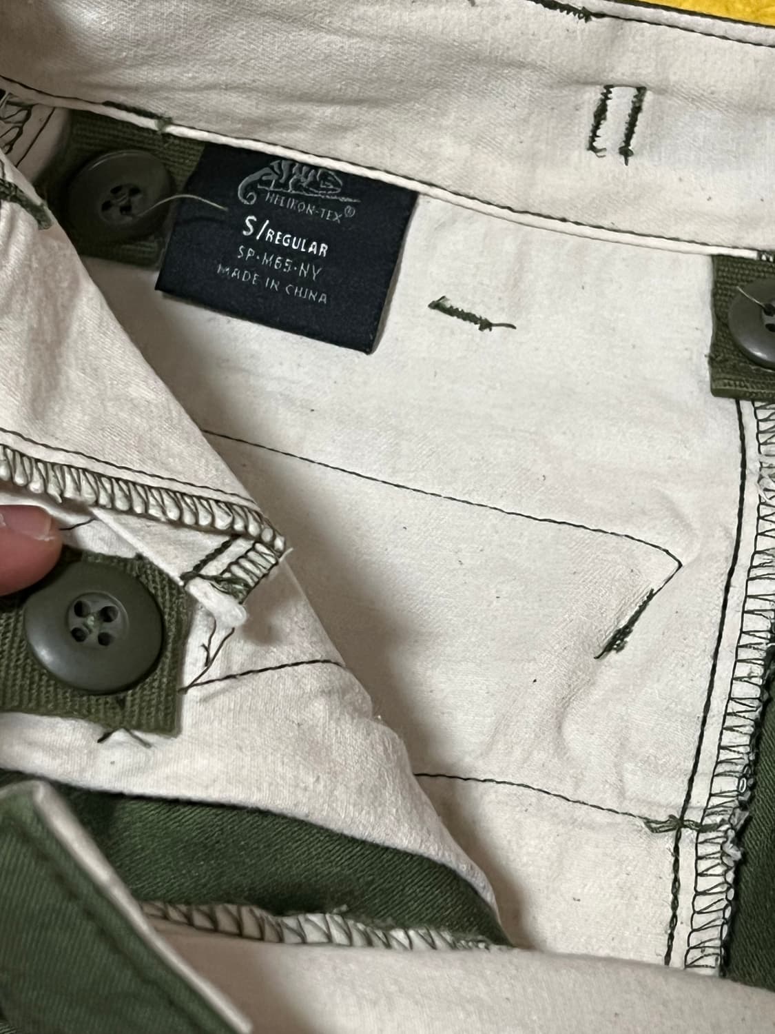 헬리콘텍스 m65 바지 상품이미지2