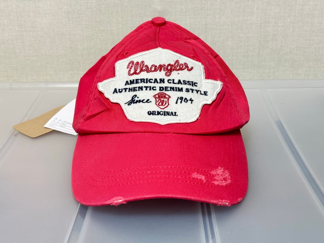 랭글러 빈티지 워싱 볼캡 모자 새제품 상품이미지2