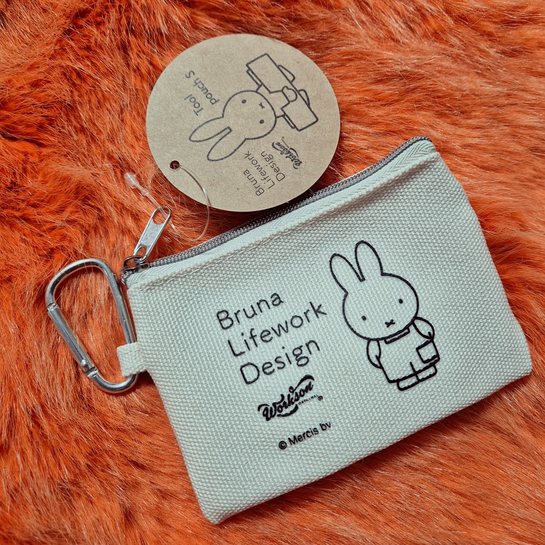 BRUNA Miffy 미피 카라비너 키링 파우치 새상품 상품이미지1