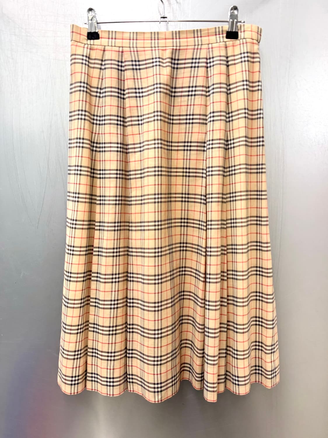 Burberry 버버리 노바체크 플리츠 미디 스커트 상품이미지2