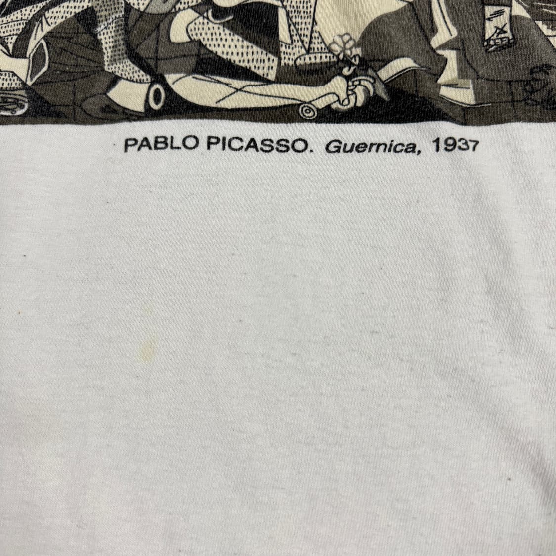 빈티지 90s Picasso 파블로 피카소 게르니카 아트 티셔츠 상품이미지8