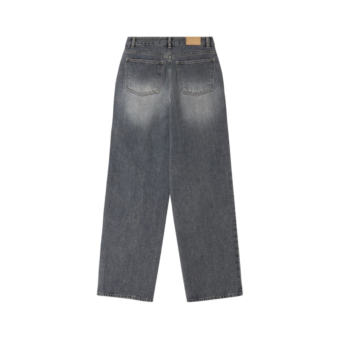 (새상품) 페일제이드 하이웨스트 와이드 데님 그레이블루 M 상품이미지2