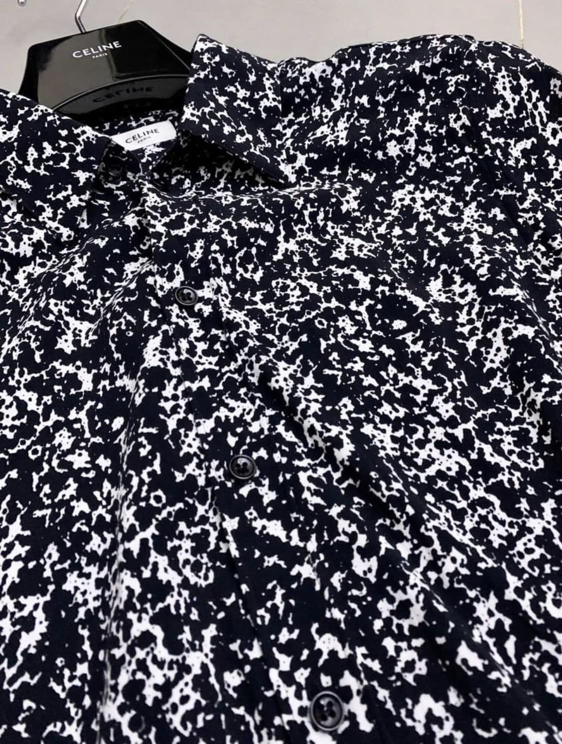 셀린느 19AW 마블 프린트 셔츠 상품이미지7