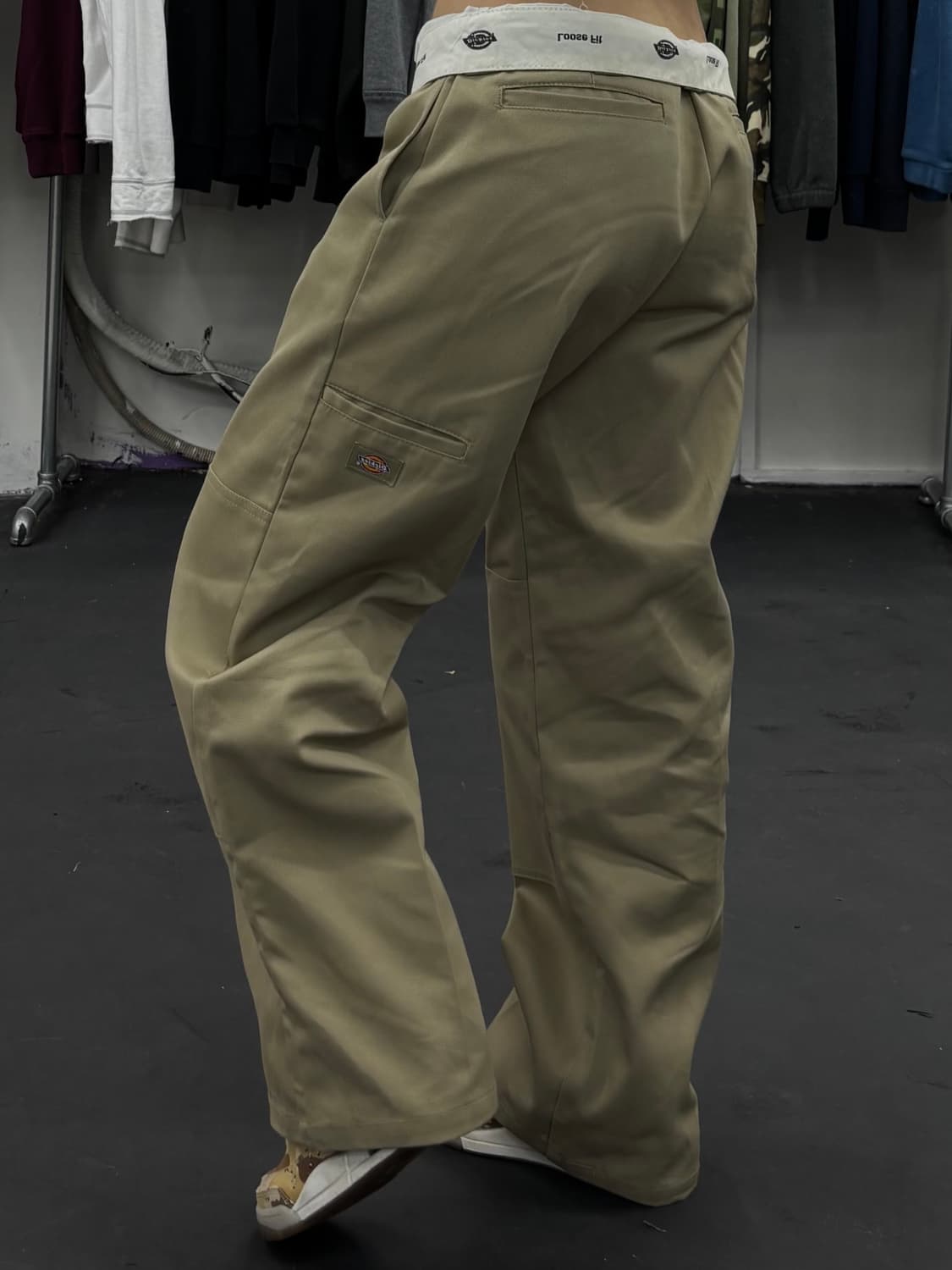 디키즈 베이지 더블니 팬츠 상품이미지4