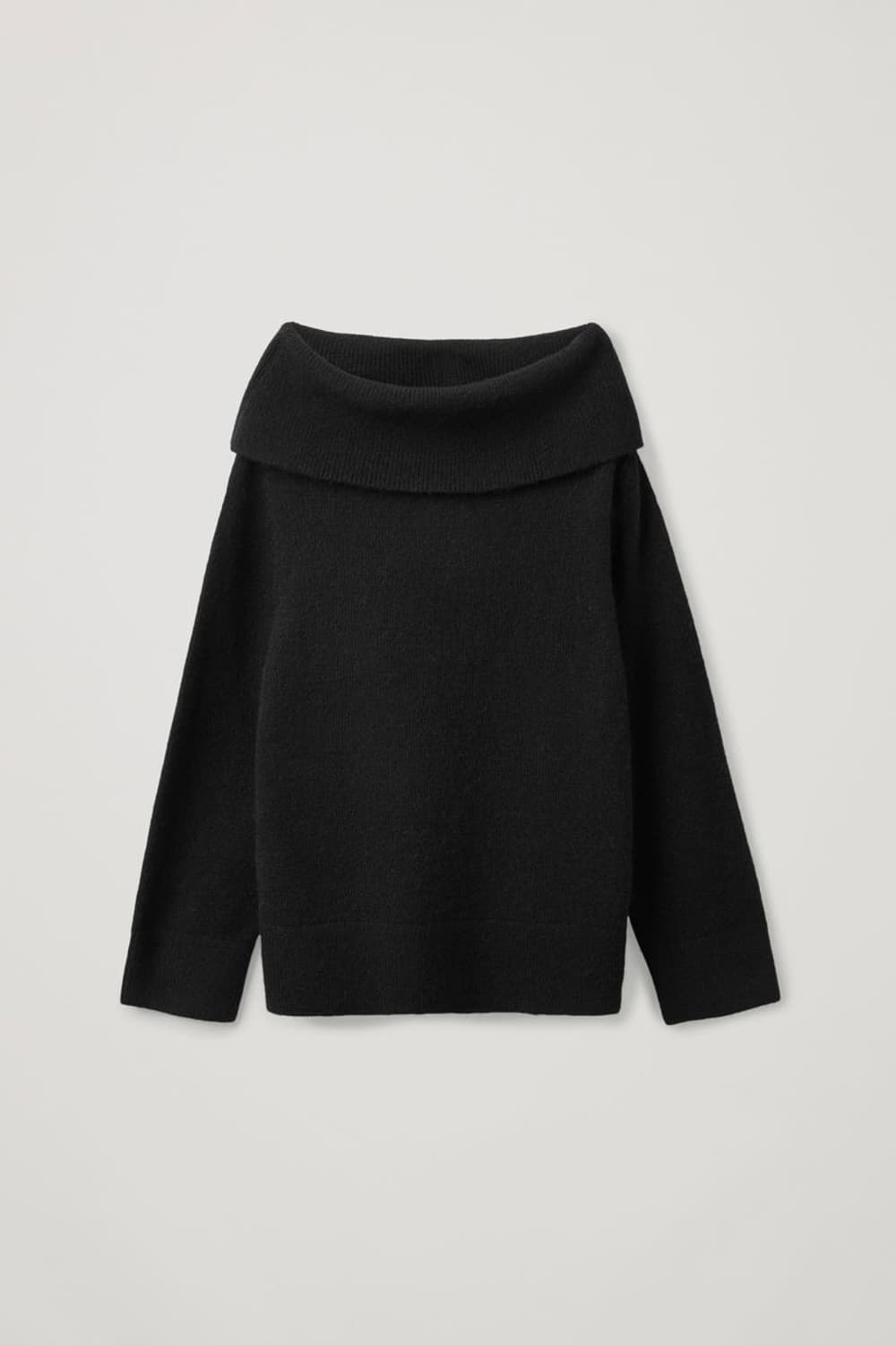 COS 오프숄더 알파카 니트 xs 상품이미지3