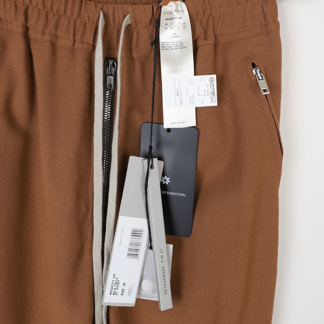 38 / Rick Owens 릭오웬스 트랙 팬츠 상품이미지6